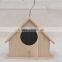 Best sell outdoor decorative cute wooden bird cage/wooden bird house