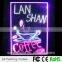 Super September Purchasing Fluent Hand Writing Board Light Box LED writing menu board
