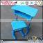 Adjustable plastic school furniture children desk and chair