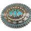 Antique Looking Fashion hot sale embellished buckle for belts, Zinc alloy material buckle with Paint injection and Rhinestones