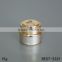 green gold silver pink black aluminium cream jars for cosmetic mini small 5g 10g 15g aluminum lid glass jar