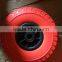 3.00-4 Flat Free PU Foam Rubber Wheel