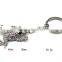 Wholesale Heart Shaped Metal Keyring Rhinestone Key Chain KY07-0006
