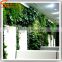 2016 new product plastics vertical green grass wall decor fake plant wall for home