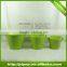 spring green oval ceramic flower pot