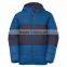 Boys' Puffy Look Reversible Down Feather Jacket With Welt Hand Pockets