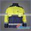 High Visibility Waterproof Oilproof Industrial Workers Workwear Jacket