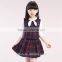 Girls Check Dress School Uniform Manufacturer Guangzhou China