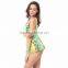 Elastic Comfortable One Piece Little Girl Swimsuit
