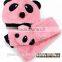 Wholesale baby cute winter panda hat with scarf set