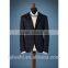 3 piece Men suits designer slim fit made to measure black navy formal business suits for men