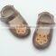Flowers pattern Small quantity factory price cheap shoes