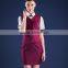 5 colours available chantilly and slim fit wholesale formal airline uniforms of women