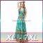 Plus Size Elegant Women Chiffon Slim Formal Party dress Beach