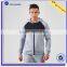 Muscle Fit Zipper Camouflage Hooded Plain Slim Fit Gym Hoodies