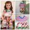 adorable stripe print casual boutique girls dress