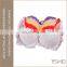 Breathable comfortable lace decor wholesale lady bra