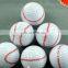 double piece baseball logo design Sporting Golf Ball