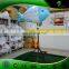 New Design Fish Shaped Inflatable Standing Tripod Balloon , Advertising LED Lighting Inflatable Fish Replica