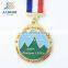 Custom made Silver powder metal award The clown MEDALS