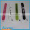 Custom LOGO print Silicone Bracelets thick silicone tip stylus pen