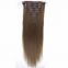 Full Lace Indian Cuticle Virgin Natural Wave  Hair Weave Natural Straight 14 Inch