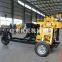 made in china XYX-130 Wheeled Hydraulic Rotary Drilling Rig  core drilling rig machine