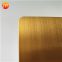 Jyfa418 Rose Gold Brushed Hairline Decorative Stainless Steel Sheet
