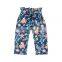Luvable Friends Baby and Toddler Brushed Silkmilk Pants Long Pants Loose Trousers With A Bow On The Front