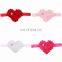 Girl Bow Knot Flower Stripe Children Kids Hair Band Top Korea Baby Headband Valentines Day