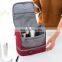 Multifunctional Polyester  waterproof hanging travel toiletry bag OEM ODM welcomed