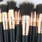 Golden Brush Custom Logo Makeup Cosmetics Brush Set 11 Pieces