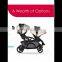 Baby European Strollers Twin Baby Pushchair Stroller Lightweight