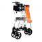 European style steel frame armrest elderly adult folding upright walker rollator