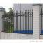 Power Coating Steel Fences Wrought Iron Fence Cost Black Galvanized Decorative