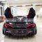 Auto Accessories Carbon Fiber Front Bumper Side Skirts Hood For McLaren 540C 570S Modify 600LT Style Body Kit