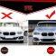 Черный окрашенный АБС. Новая передняя губа сплиттер для BMW F20 120i M Sport Hatchback 2016 - 2018 годов из 1-й серии F20