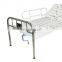 Single bed with stainless steel bed head