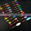 Factory price Wholesale 22pcs Spinner Baits Blades China Metal Spoon wobbler spoon fishing lure