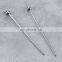 Food Services Stainless Steel Flat Metal Decorative Reusable Luxury Cocktail Picks