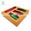 Bamboo Ziplock Bag Storage Organizer for Kitchen Drawer,Openable Top Lids Food Storage Bag Holders