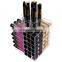 acrylic rotating lucite lipgloss holder makeup organizer acrylic spinning lipstick tower