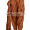 Indian Women Cotton Beige Color Patiala Salwar (Pants) With Matching Dupatta (Stole) Set