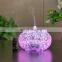 Pattern Flower Wholeness Home Custom LED Light Electric Perfume  Essential Oil For Sale Humidifier Aroma Diffuser