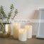 Bullet Wick Flickering Remote Swirling Glitter Pillar Flameless & Led light Candles