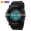 SKMEI 1116 Fashion & Casual Digital Male Sport Quartz Wristwatch Multifunction Pedometer Fitness Men's watches