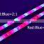 Hydroponics Full Spectrum 24wm 3red one blue Led Bar Rigids Strip Grow Lights