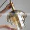 Simple Vintage Style Lamp Gold Iron Ceiling Light Single Head Lamp For Home Deco Pendant Lamp