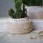 Ebay Hot Sold Circular Flower Pots Indoor Outdoor Ceramic Bulk Concrete Cheap Plant Pot For Garden