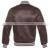 SW-VJ 207 Classic Brown color Satin custom design Embroidery Online Selling Letterman Bomber jacket for men Manufacturer